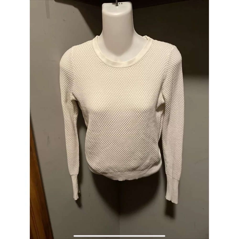 Zara ivory Pullover Sweater S long  sleeve
